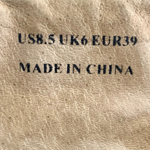 Anthropologie Terra Plana Two Tone Leather Boots 8.5 Retro Classic Academia - Picture 11 of 16